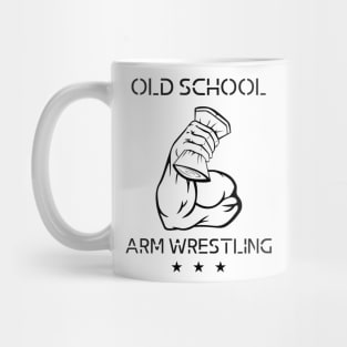 Old School Arm Wrestling 2 Mug